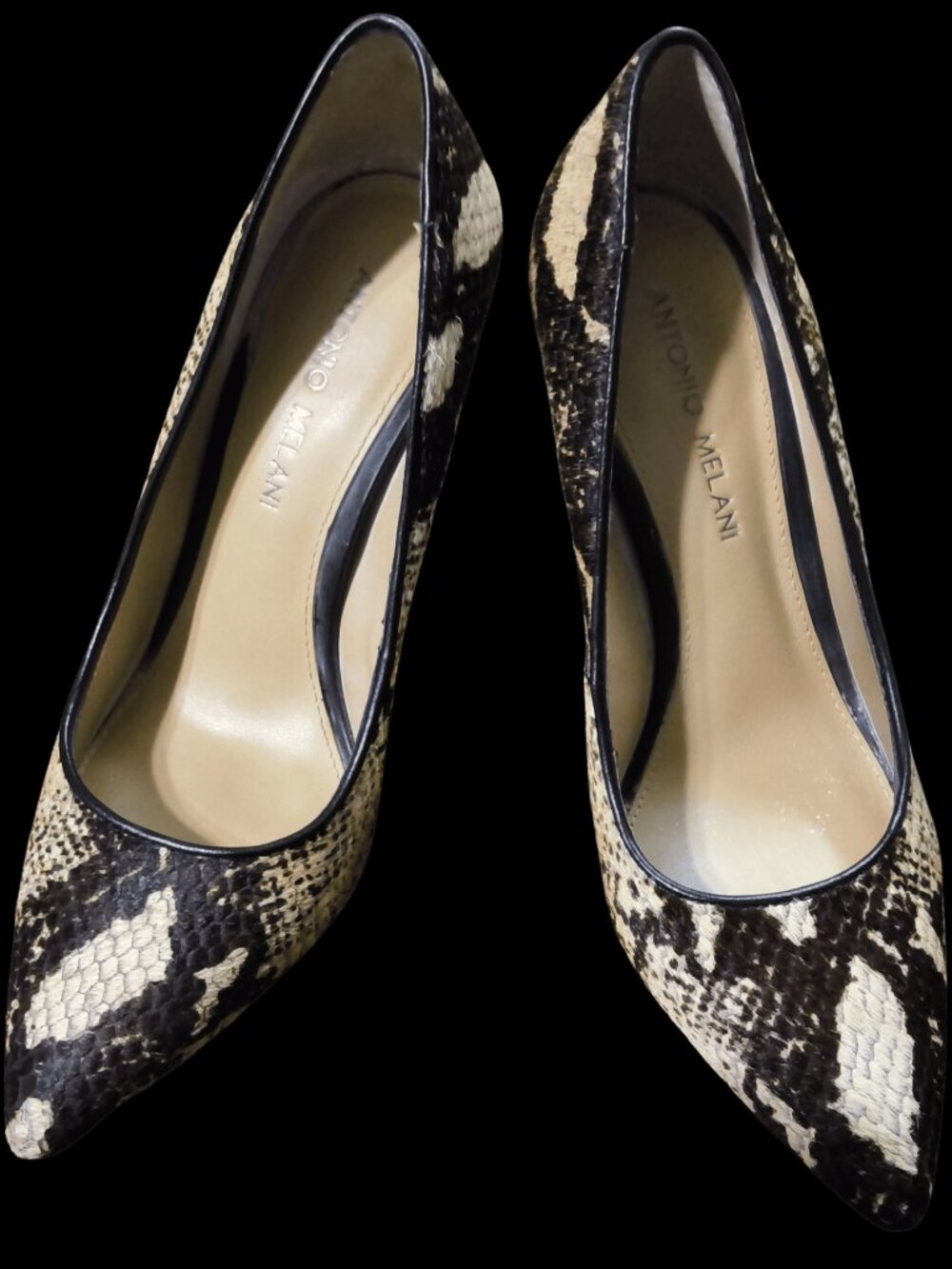 Antonio Melani Women’s Size 6.5 Animal Print Pointed Toe Dress Heels Pumps